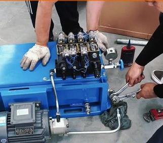  國立液壓，小型液壓站開始制作。有需要，歡迎咨詢