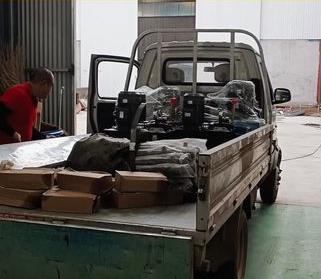 液壓站裝車發(fā)貨了，國立液壓，快速及時(shí)為客戶送達(dá)