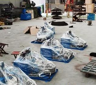 給客戶做好的小型液壓站包裝發(fā)貨了。我們的產(chǎn)品遠(yuǎn)銷各地，深受客戶好評